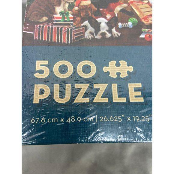 Cobblehill Christmas Puppies 500 Piece Jigsaw Puzzle - Picture 10 of 12